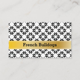 Fransk Bulldog luxe Visitkort
