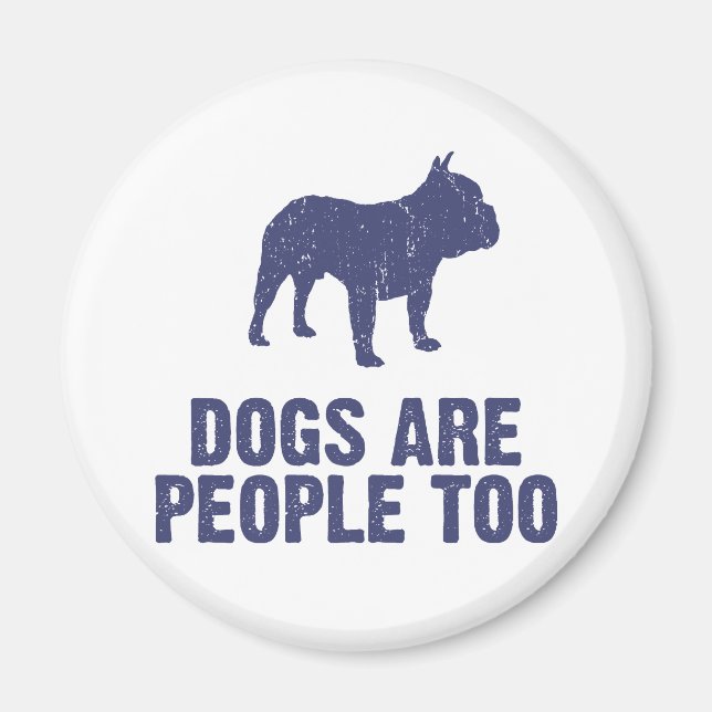 Fransk Bulldog Magnet (Framsidan)