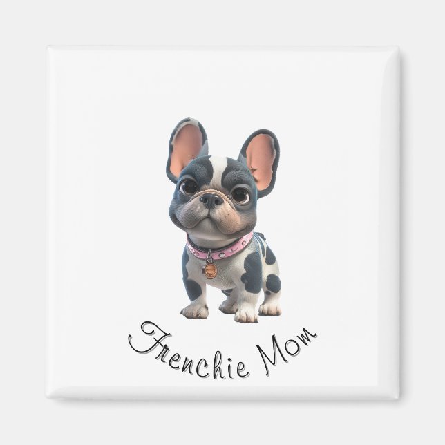 Fransk Bulldog Magnet (Framsidan)