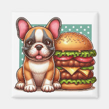 Fransk Bulldog Magnet