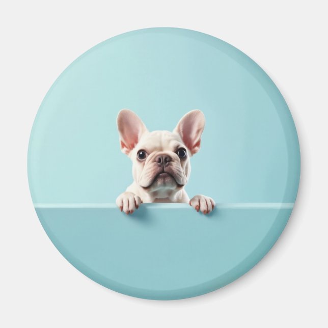 Fransk Bulldog Magnet (Framsidan)