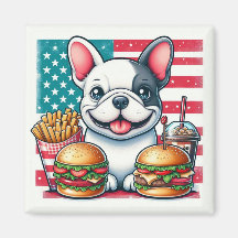 Fransk Bulldog Magnet