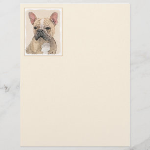 Fransk Bulldog-målning (Sable) - Cute Original Do