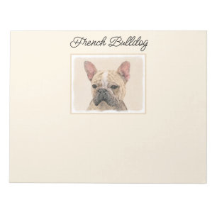 Fransk Bulldog-målning (Sable) - Cute Original Do Anteckningsblock