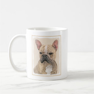 Fransk Bulldog-målning (Sable) - Cute Original Do Kaffemugg