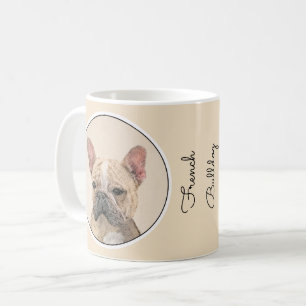 Fransk Bulldog-målning (Sable) - Cute Original Do Kaffemugg