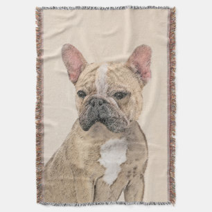 Fransk Bulldog-målning (Sable) - Cute Original Do Mysfilt