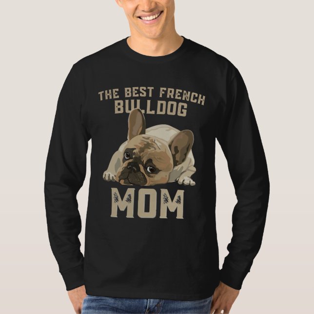 Fransk Bulldog Mamma 110 T Shirt (Framsida)