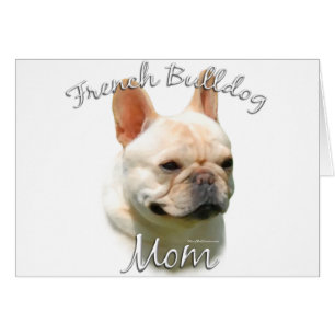 Fransk Bulldog Mamma 2 Hälsningskort