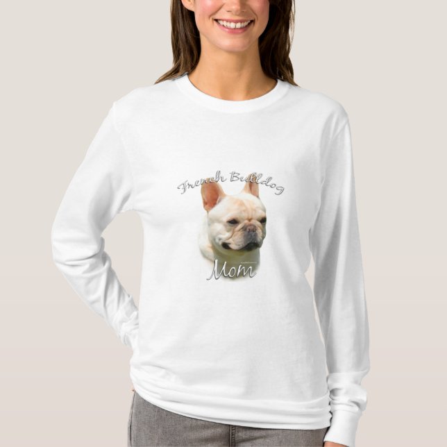 Fransk Bulldog Mamma 2 T Shirt (Framsida)