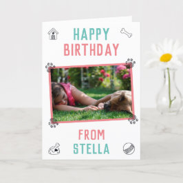 Fransk Bulldog Mamma-födelsedagskort Kort