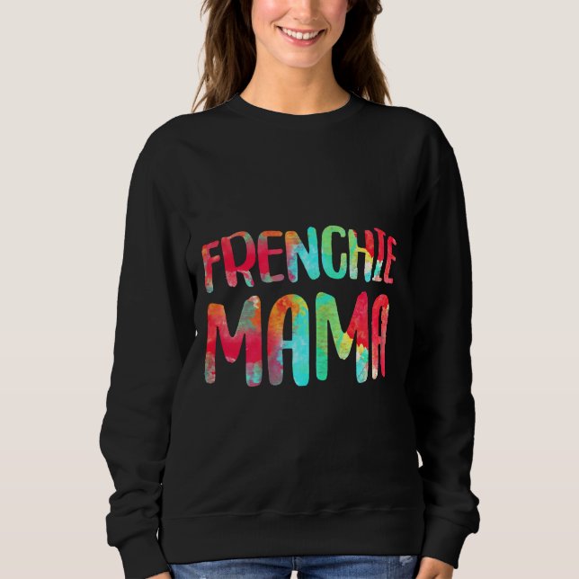 Fransk Bulldog Mamma Gif T Shirt (Framsida)