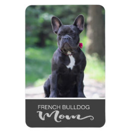 Fransk Bulldog Mamma Infoga Hund foto Magnet