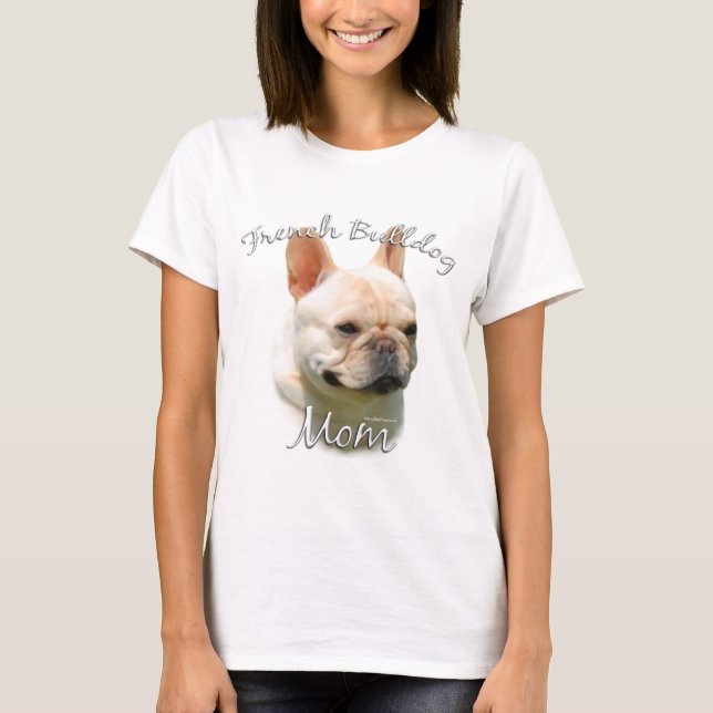 Fransk Bulldog Mamma T-shirt (Framsida)