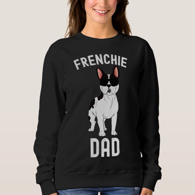 Fransk Bulldog Manar Best Frenchie Pappa någonsin T Shirt (Framsida)