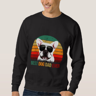 Fransk Bulldog Manar Best Hund Pappa Alltid Fransk Lång Ärmad Tröja