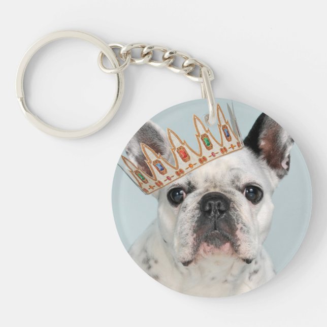 Fransk Bulldog med Krona (Framsidan)