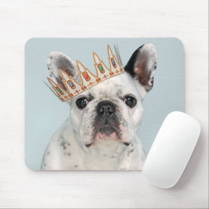 Fransk Bulldog med Krona Musmatta