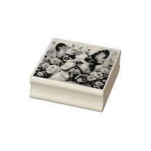 Fransk Bulldog med Ro Impressionistisk målning