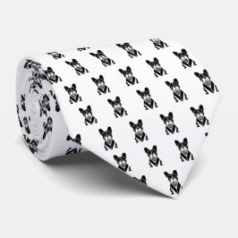 Fransk Bulldog minimalism Tie Slips