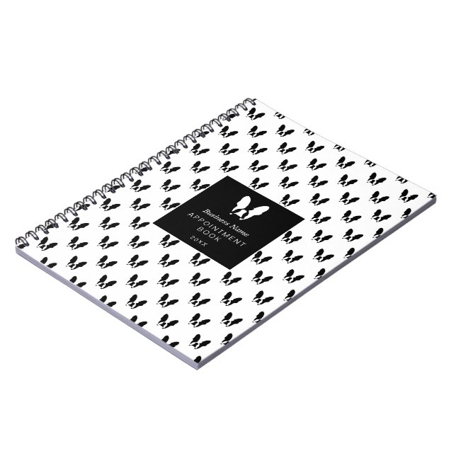 Fransk bulldog mönster anteckningsbok (Vänstra Sidan)