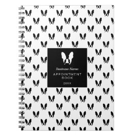 Fransk bulldog mönster anteckningsbok