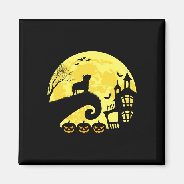 Fransk Bulldog Moonshine Frenchie Mamma Frenchie P Magnet (Framsidan)