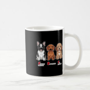Fransk Bulldog Mops Liten Pudel Rolig Subtil A Kaffemugg