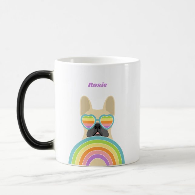 Fransk Bulldog Mugg (Vänster)