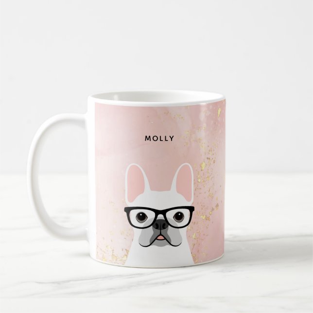 Fransk Bulldog Mugg (Vänster)