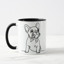 Fransk Bulldog Mugg