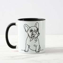 Fransk Bulldog Mugg
