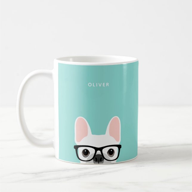 Fransk Bulldog Mugg (Vänster)