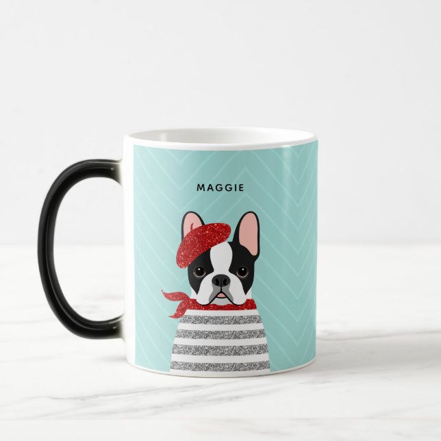 Fransk Bulldog Mugg (Vänster)