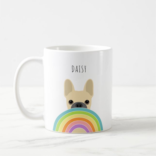 Fransk Bulldog Mugg (Vänster)