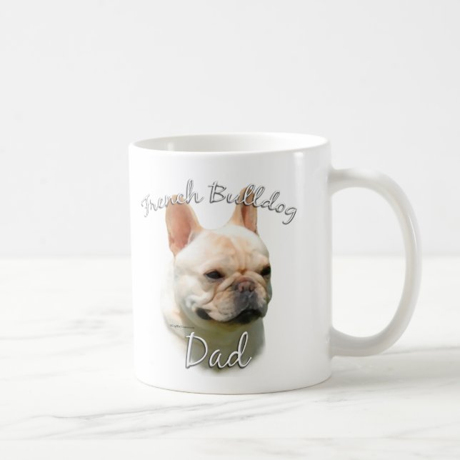 Fransk Bulldog Pappa 2 Kaffemugg (Höger)