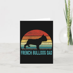 Fransk Bulldog Pappa - Hund älskare Kort