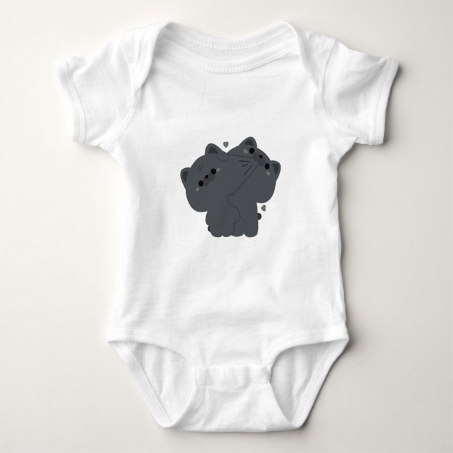 Fransk Bulldog par T Shirt (Framsida)