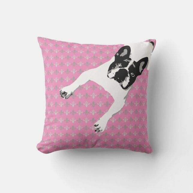 Fransk Bulldog Pillow Kudde (Framsida)
