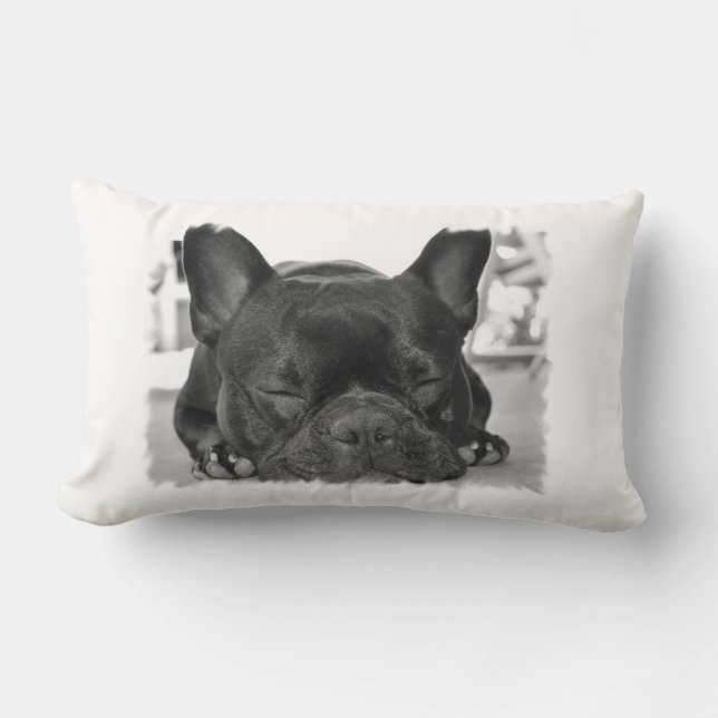 Fransk Bulldog Pillow Lumbarkudde (Framsida)