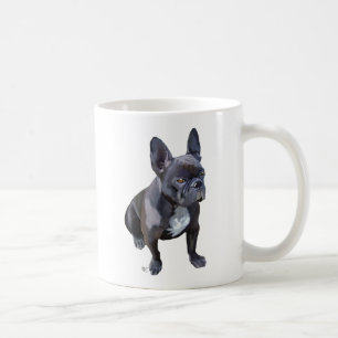 Fransk Bulldog Plain Kaffemugg