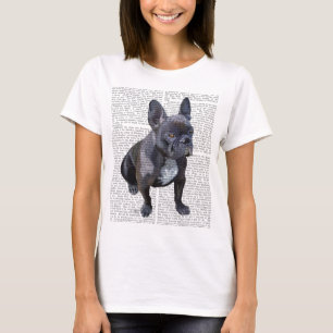 Fransk Bulldog Plain T Shirt