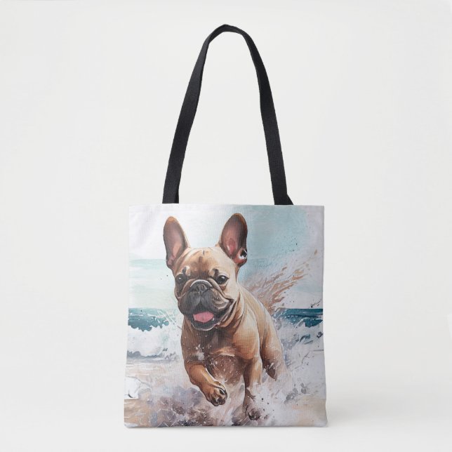Fransk Bulldog Present Tygkasse (Framsida)