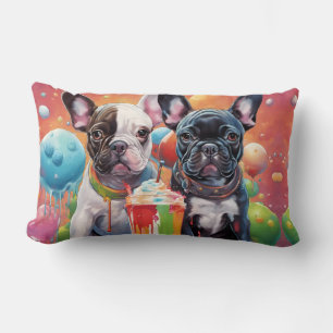Fransk Bulldog Puppies , Milkshake Lumbarkudde