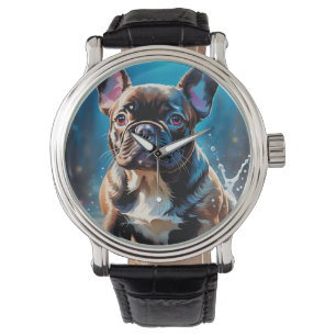 Fransk Bulldog Puppy Armbandsur