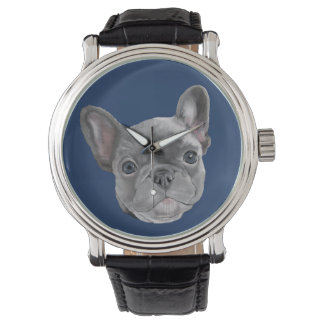Fransk Bulldog Puppy Armbandsur