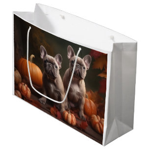 Fransk Bulldog Puppy Autumn Delight Pumpkin