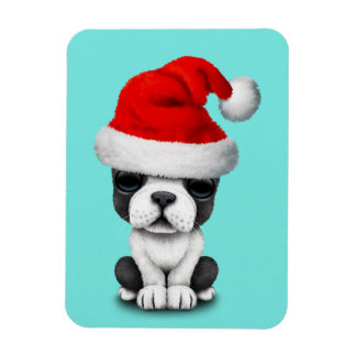 Fransk Bulldog Puppy Hund vid tomten Hat Magnet
