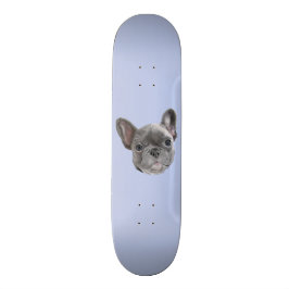 Fransk Bulldog Puppy Mini Skateboard Bräda 18,5 Cm