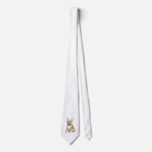 Fransk bulldog puppy Neck Tie Slips